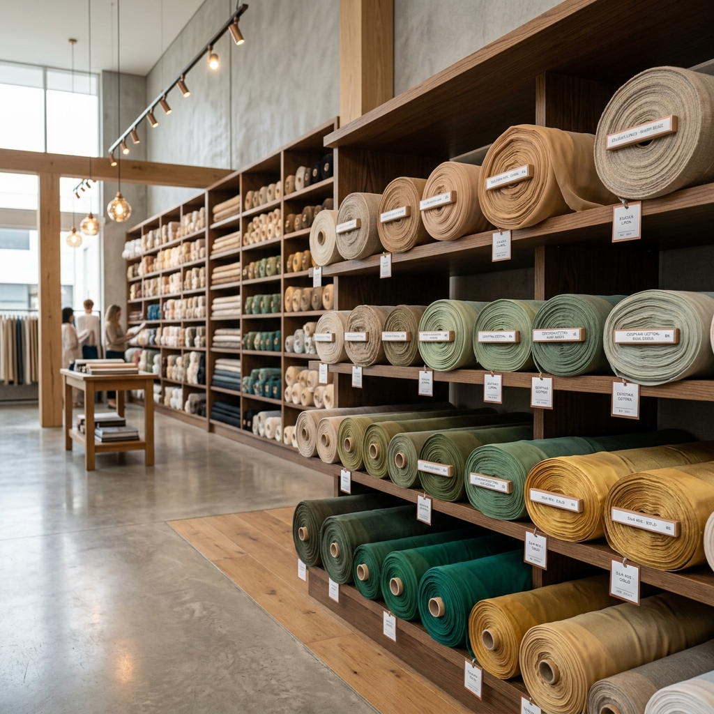 High-End Fabrics Stacked